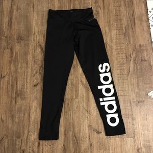 Comfortable black Adidas leggings